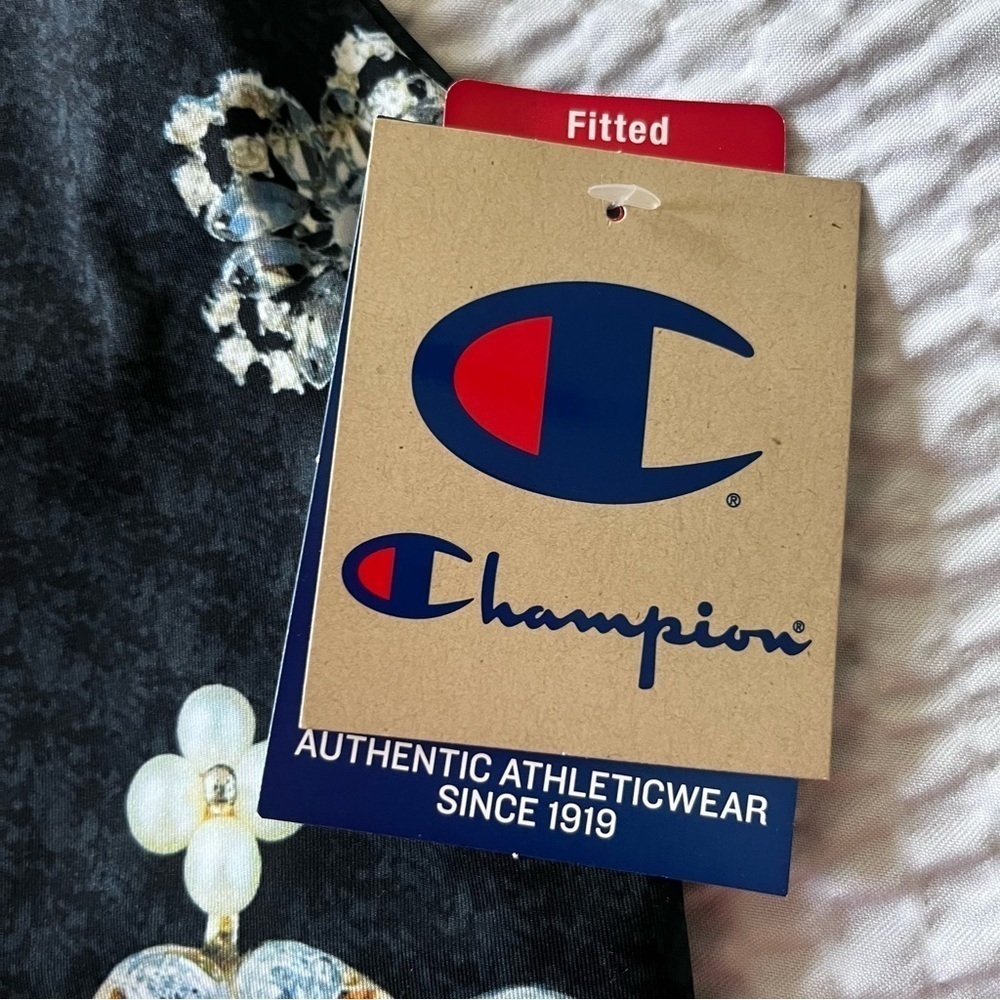 Champion C Bling Fitted Crop Top Women’s Size Medium - Picture 7 of 10